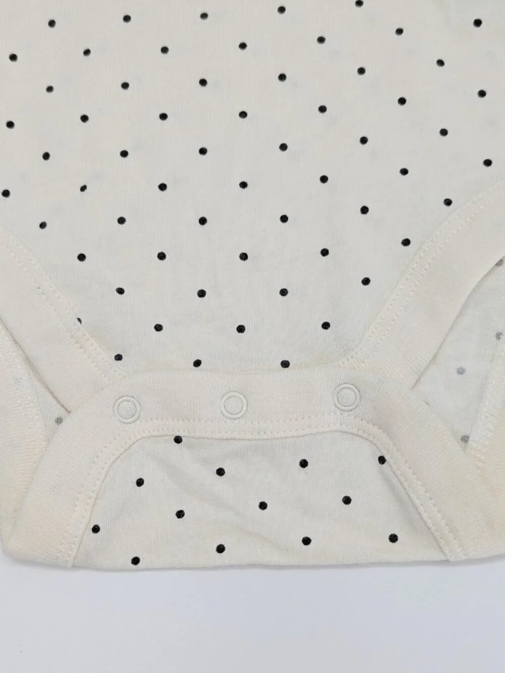 GAP Baby (12-18 Months) Cream/Black Polka Dot 